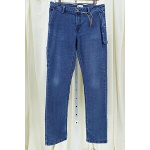 Dickies Women's Crafted For Women Cotton Blend Tapered Leg Denim Jeans Size 12